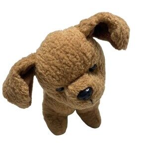 Ty Original Beanie Baby Tuffy Brown And Tan Dog No Tag 1996 Plush